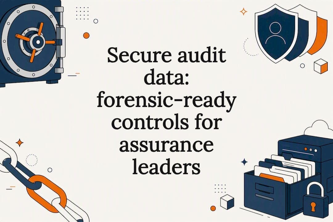Secure audit data: forensic-ready controls for assurance leaders